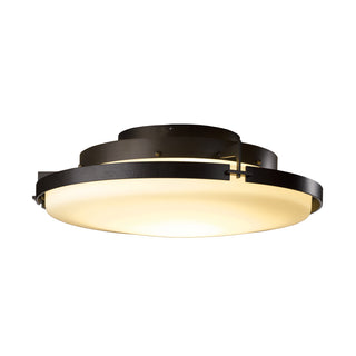 Metra LED Flush Mount Dark Smoke / Opal Glass (GG)