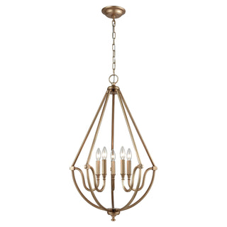 Stanton 22'' Wide 5-Light Chandeliers - Matte Gold