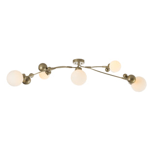 Sprig Semi-Flush Soft Gold / Opal Glass (GG)