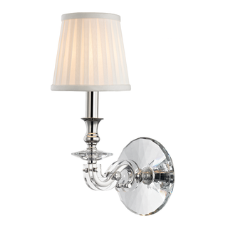 Lapeer Wall Sconce Polished Nickel