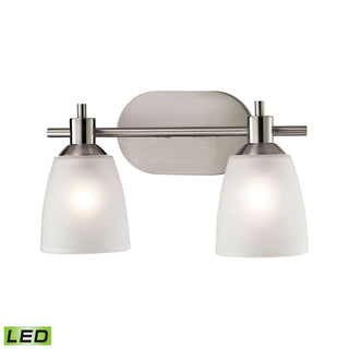 Jackson 14'' Wide 2-Light Vanity Light - Brushed Nickel