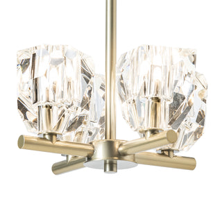 Gatsby 4-Light Semi-Flush/Pendant Modern Brass / Crystal / MULTIPLE