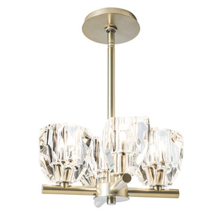 Gatsby 4-Light Semi-Flush/Pendant Modern Brass / Crystal / MULTIPLE