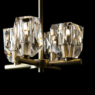 Gatsby 4-Light Semi-Flush/Pendant Modern Brass / Crystal / MULTIPLE