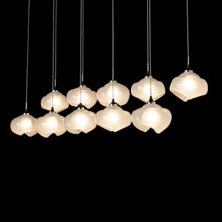 Ume 10-Light Pendant Black / Frosted Glass (FD) / STANDARD