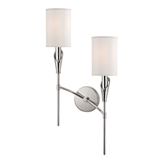 Tate Wall Sconce Polished Nickel