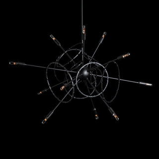 Olympus 12-Light Starburst Pendant Black / MULTIPLE