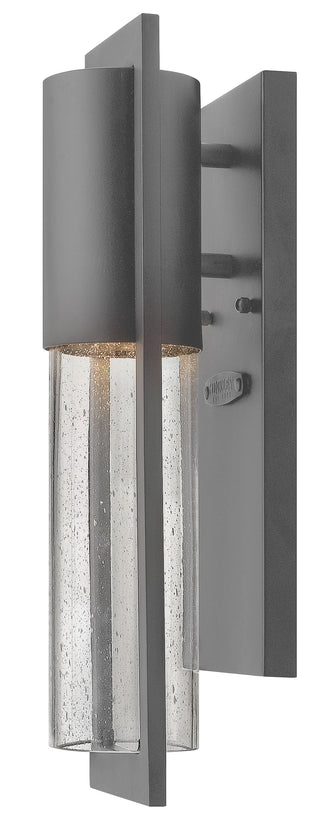 Shelter Medium Wall Mount Lantern In Gray Finish