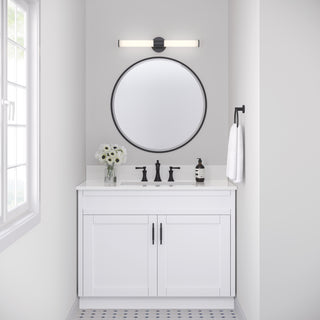 Trumann 1-Light Vanity LED Matte Black