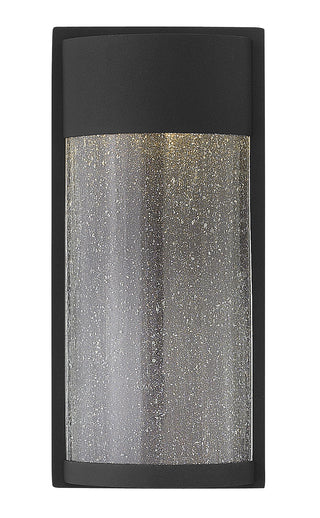 Shelter Small Wall Mount Lantern In Black Finish