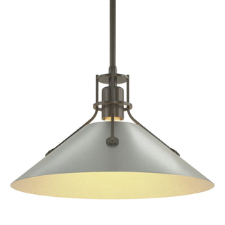 Henry Medium Steel Shade Pendant