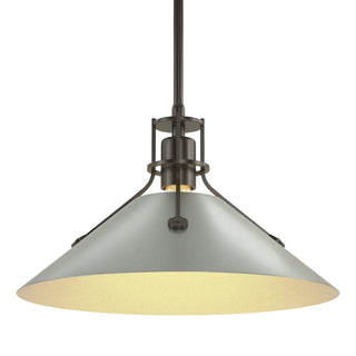 Henry Medium Steel Shade Pendant