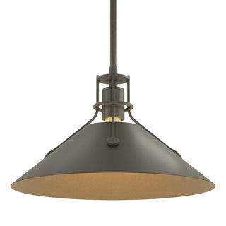 Henry Medium Steel Shade Pendant