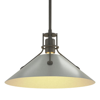 Henry Medium Steel Shade Pendant