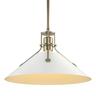 Henry Medium Steel Shade Pendant