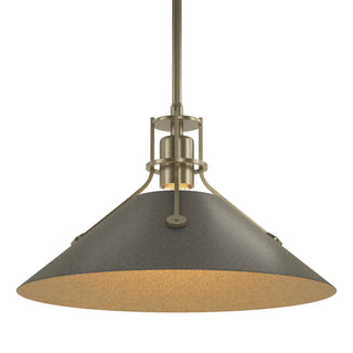 Henry Medium Steel Shade Pendant