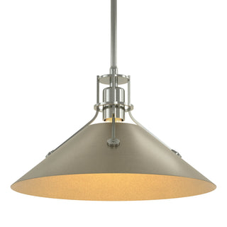 Henry Medium Steel Shade Pendant