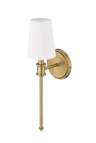 1-Light Wall Sconce Vintage Brass