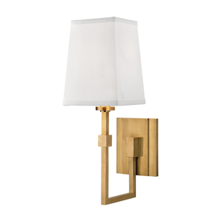 Fletcher Wall Sconce Aged Brass