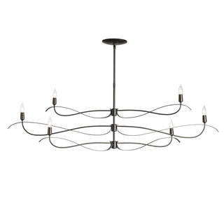 Willow 6-Light Large Chandelier Dark Smoke / MULTIPLE