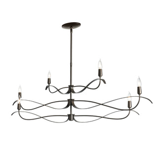 Willow 6-Light Large Chandelier Dark Smoke / MULTIPLE