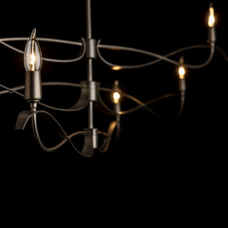 Willow 6-Light Large Chandelier Dark Smoke / MULTIPLE