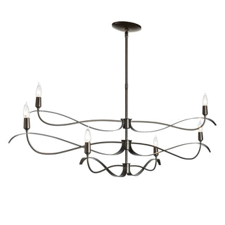 Willow 6-Light Large Chandelier Dark Smoke / MULTIPLE