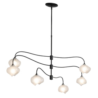 Ume 6-Light Large Pendant Black / Frosted Glass (FD) / MULTIPLE