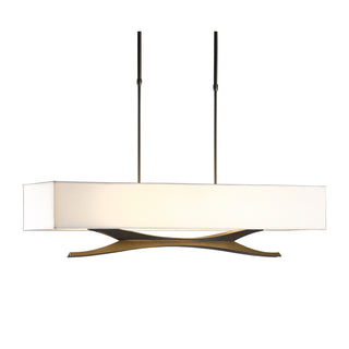 Moreau Pendant Dark Smoke / Natural Anna Shade (SF) / STANDARD