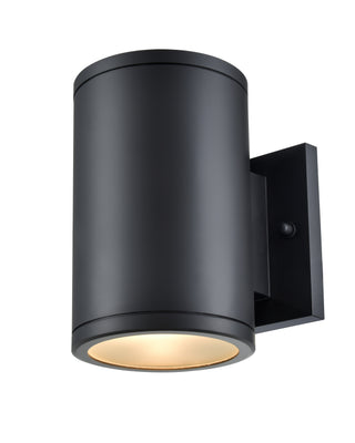 Vegas 1-Light Outdoor Wall Sconce Powder Coated Black