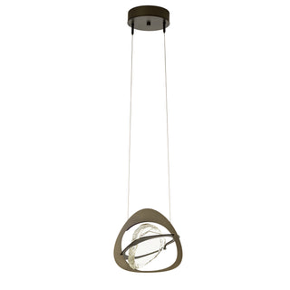 Venn Pendant Dark Smoke / Clear Glass (ZM) / STANDARD