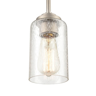 Moven 1-Light Mini-Pendant - Satin Nickel