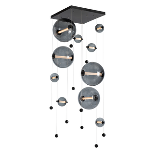 Abacus 10-Light Square LED Pendant