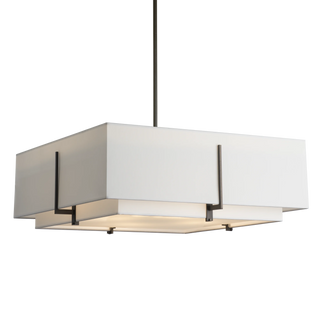 Exos Square Large Double Shade Pendant