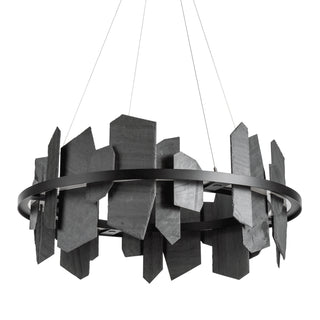 Ardesia Circular LED Pendant Black / Slate / STANDARD