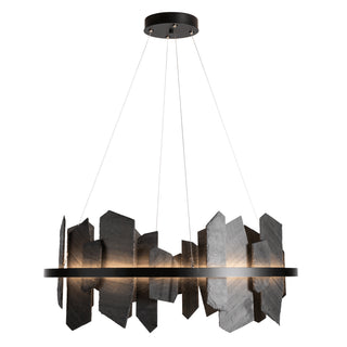 Ardesia Circular LED Pendant Black / Slate / STANDARD