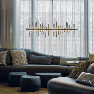 Cityscape Large Linear LED Pendant