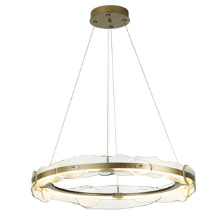 Solstice LED Pendant Soft Gold / Clear Glass (ZM) / STANDARD