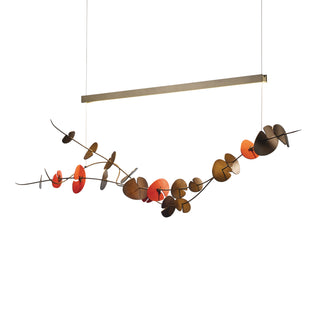 Lily LED Pendant Dark Smoke / Satin Red / STANDARD