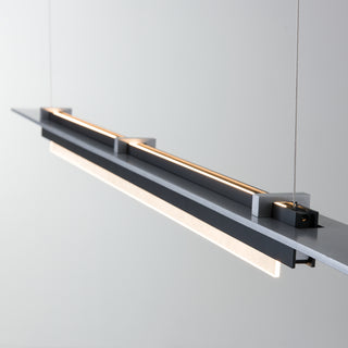 Plank LED Pendant Black / Vintage Platinum / STANDARD