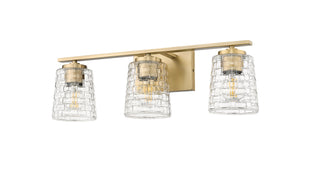 Saben 3-Light Vanity Vintage Brass