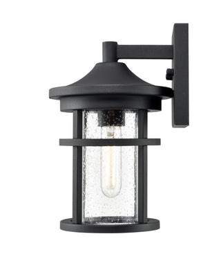 Namath 1-Light Outdoor Wall Sconce Textured Black