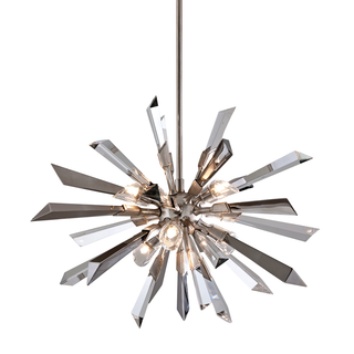 Inertia Chandelier SILVER LEAF