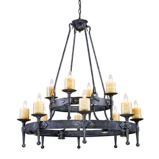 Cambridge 42" Wide 12-Light Chandelier