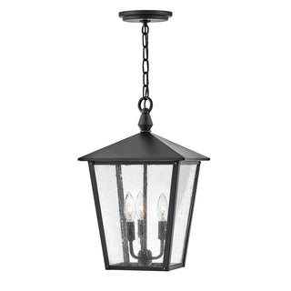 Huntersfield Medium Hanging Lantern In Black Finish