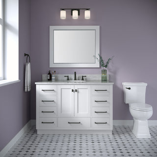 Durham 3-Light Vanity Matte Black