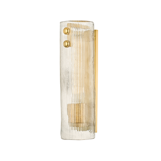 Prospect Park Wall Sconce with Aged Brass Finish