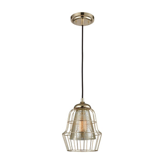 Yardley 8'' Wide 1-Light Mini Pendant - Polished Gold