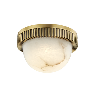 Ainsley Flush Mount Aged Brass