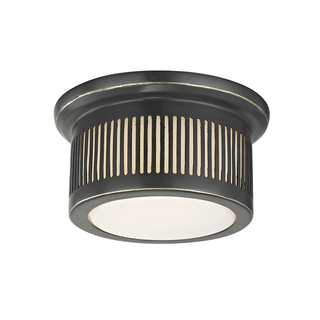 Bangor Flush Mount with Old Bronze Finish